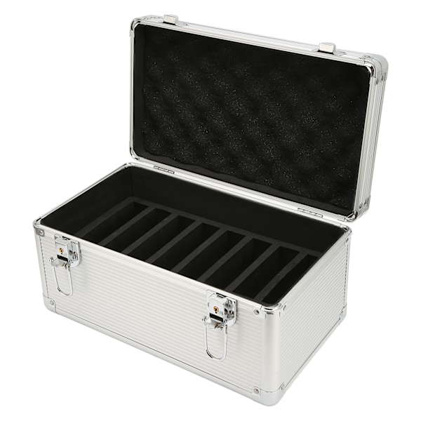 Harddisk Oppbevaringsboks 14 Plasser Dobbel Beskyttelse Sikker Lås Design Harddisk Etui for 2.5in 3.5in Harddisk