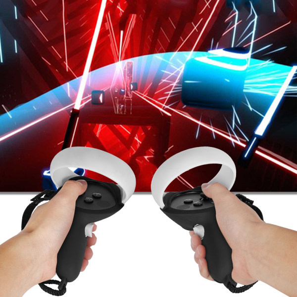 Suojus VR Oculus Quest 2 -ohjaimelle 1 pari Musta