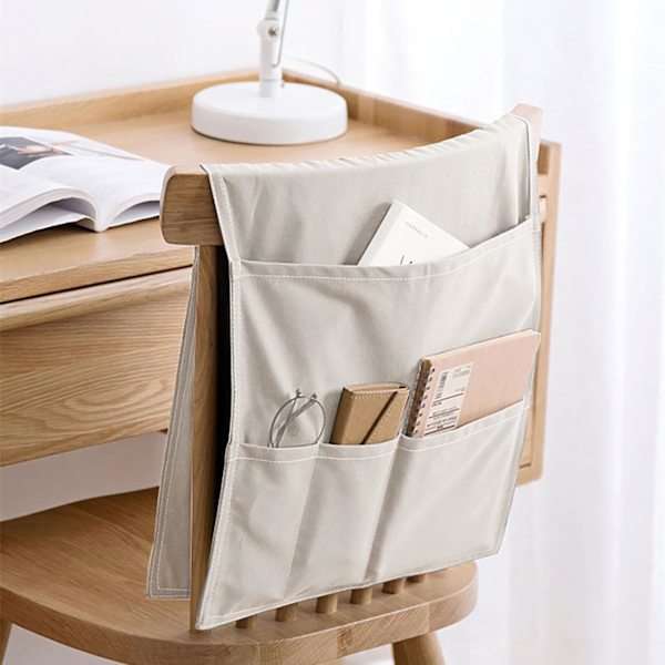 Soffa Organizer Handy ficka Skrynkbeständig Canvas Armstöd Fjärrkontrollhållare för soffa