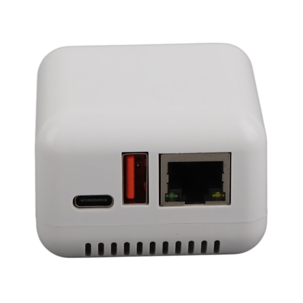 USB 2.0 Nätverksprintserver 5V LAN Print Share Server Trådlös Printserver för Windows XP för Android för Linux 3.4 100‑240V EU-kontakt