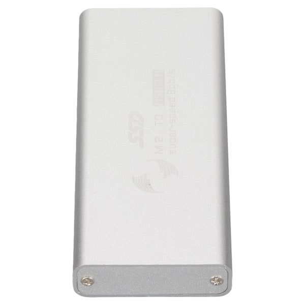 MSATA til USB 3.0 SSD Kabinet Adapter 6Gbps Overførselshastighed God Varmeafledning SSD Kabinet Konverter Case til PC