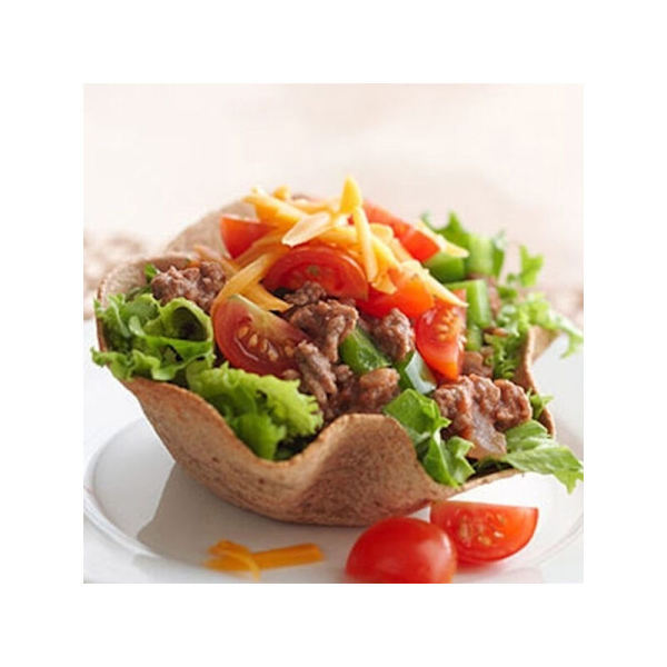 1x Tortilla Pan Sæt Nonstick Taco Salatskål Form Køkken Madlavningsværktøj Sort Mode