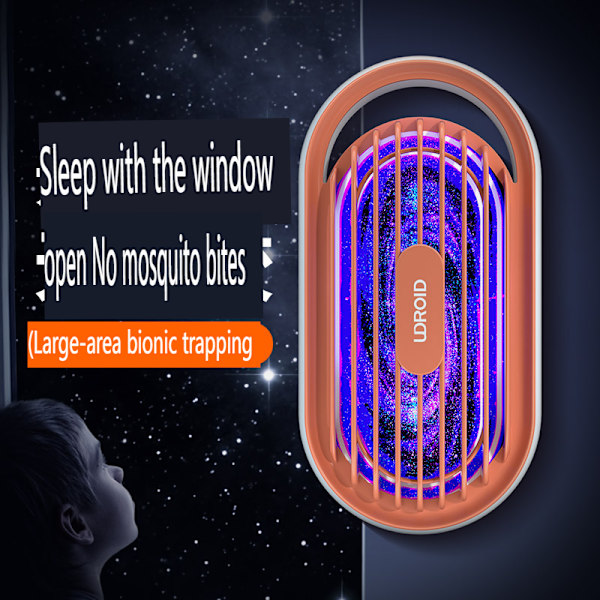 Bug Zapper, Mygg Zapper innendørs utendørs Orange