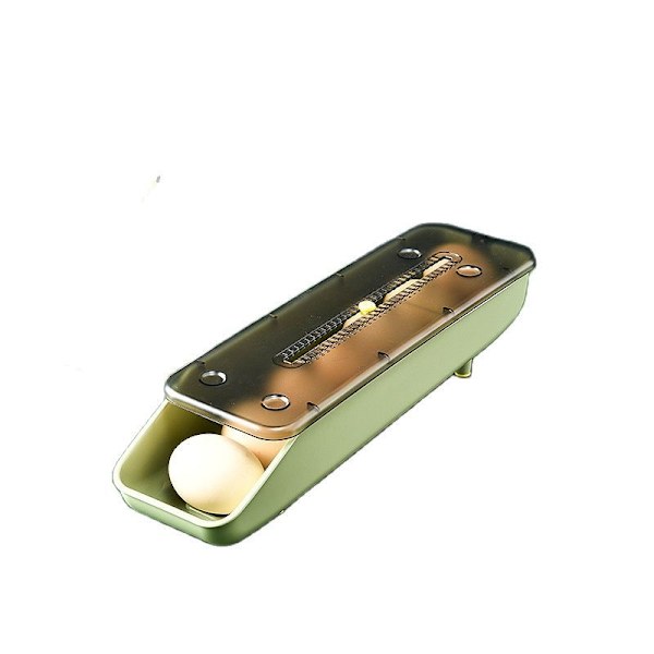 Egg Kjøleskap Oppbevaringsboks Eggboks Beholder Egg Oppbevaringsboks Green