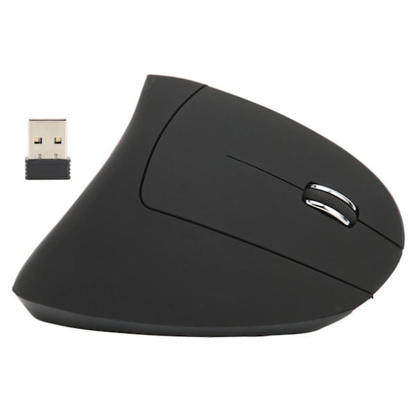 Ergonomisk mus 6 knapper 2.4GHz Vertikal Design Plug and Play Justerbar DPI Vertikal Mus for Laptop Desktop