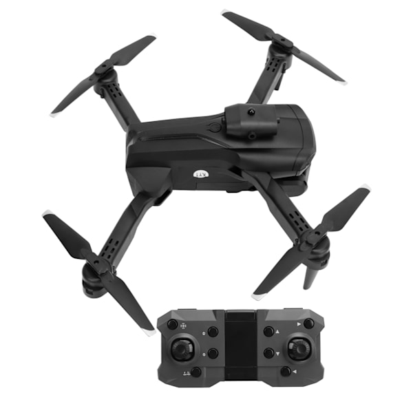 3 Kamera HD Luftfotograferingsdrone med Hindringsutvikling, Optisk Flytposisjonering, Fjernkontroll Quadcopter, Sammenleggbar Drone