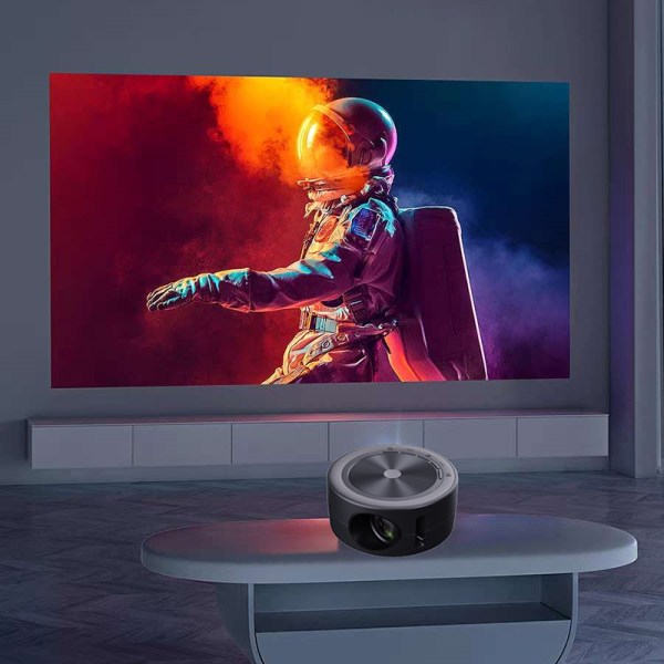 LED-mobiilivideoprojektori Koti- ja mediasoitin Lapsille A2-USB Plug