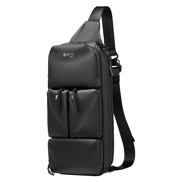 Ny svart brystveske casual herre crossbody Oxford mote liten