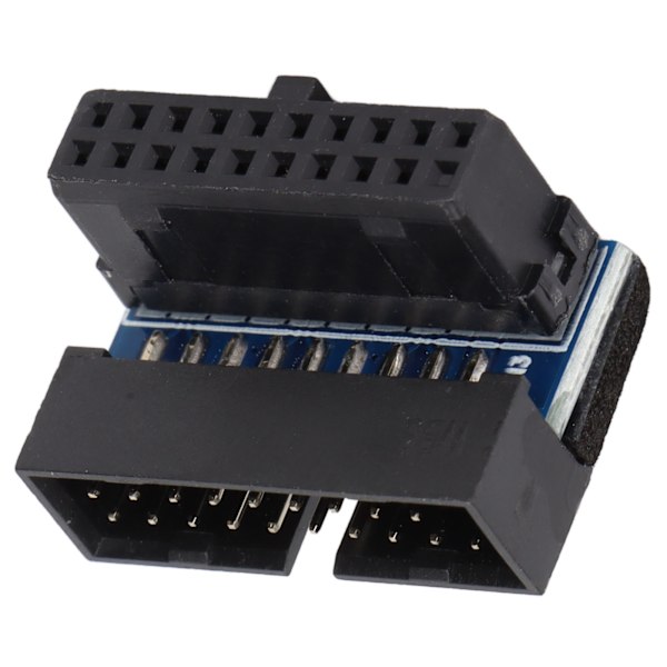 Pystysuuntainen Pin-sovitin USB3.0 19Pin 20Pin Nopea Signaalinsiirto Pöytätietokoneen Emolevyn Sovitin
