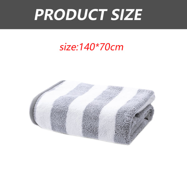 Turkisk Cabana Thick Stripe Pool Beach Handdukar 4-Pack, högst Mixed