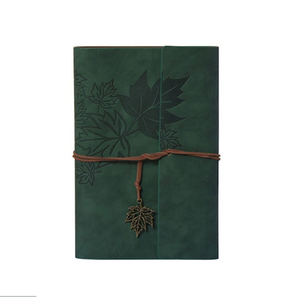 A5 Traveler Notebook Journal Skitsebog MØRKEGRØN Dark Green