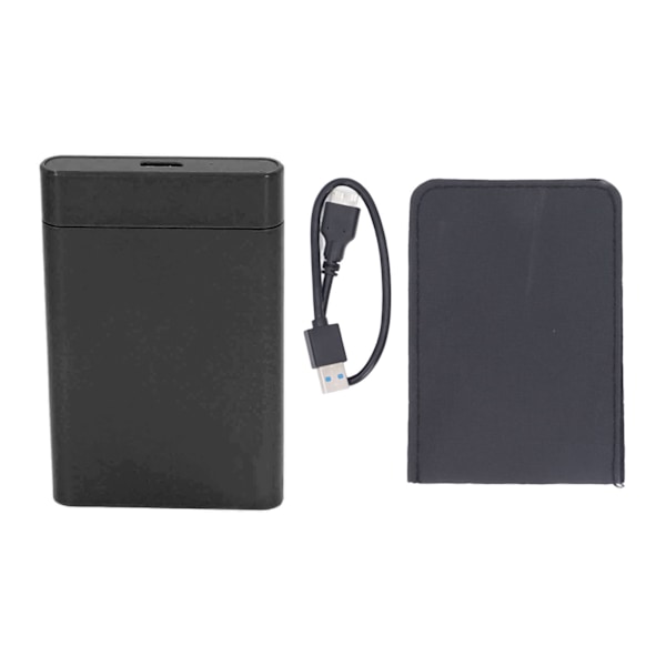 Ulkoinen kiintolevy 2,5 tuuman USB 3.0 5 Gbps Nopea Plug and Play Kompakti kannettava kiintolevy tietokoneelle PC Matka Musta 320GB