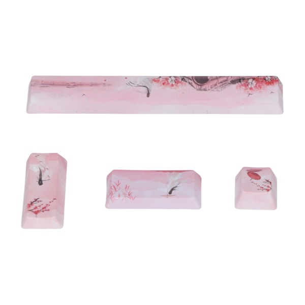 4 stk. Keycaps Space ESC Enter Numpad Enter Høj Holdbarhed Slidstærk Lyse Farver Mekanisk Tastatur Keycaps