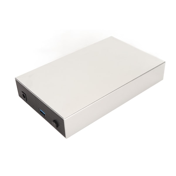 3,5 tommer eksternt harddisk kabinet aluminiumslegering USB3.0 til mobil harddisk til PC TV desktop laptop 100-240V 500GB EU-stik