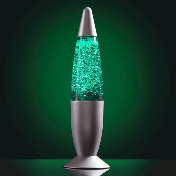 Glitterlampa / Lampa med Glitter - Färgskiftande Lavalampa multicolor