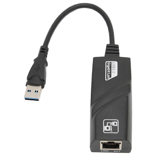 Ethernet Adapter 1000Mbps Rask Overføring Stabil Internett Liten Bærbar Kablet Gigabit Internettkort for Windows