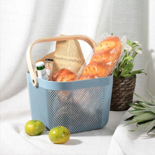 Mesh Stålkorg Organizer VIT White