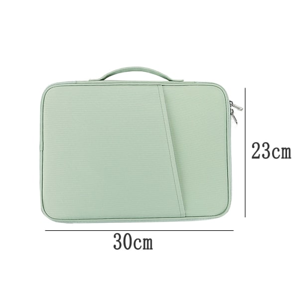 10,8-11" Tablet Sleeve yhteensopiva iPad tabletin case Green-10.8-11 inches