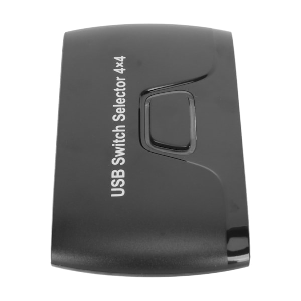 4 Port USB 2.0 Switch Selector 4 Datorer Delar 4 USB-Enheter USB KVM-Switch för Tangentbord Mus