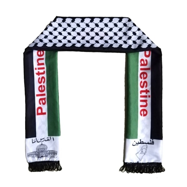 Palestina Flag Scarf Palestina National Flag Halsduk 2 2 2
