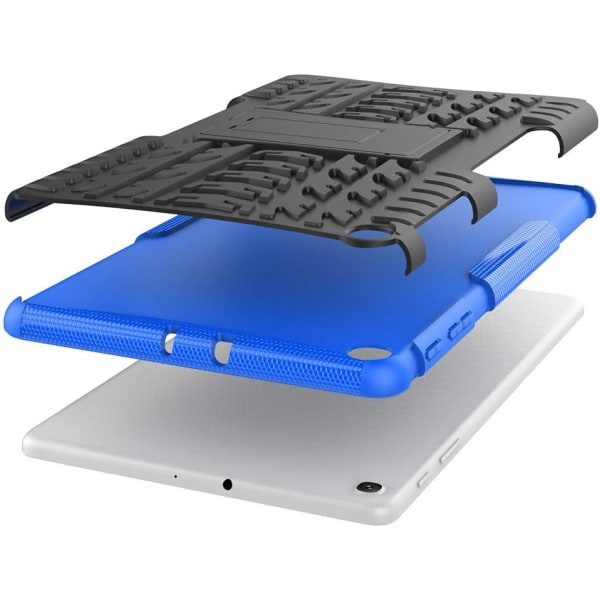 Kompatibel med SM-T510/ T515 Samsung Galaxy Tab A 10.1 2019- case - 2 i 1 Bumper Tablet Case med Kickstand Robust, stötsäker cover