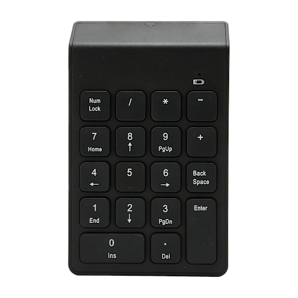 2.4G Trådløst Numerisk Tastatur Sjokoladetaster Plug and Play 18 Taster Nummer Numpad for Bankrevisor