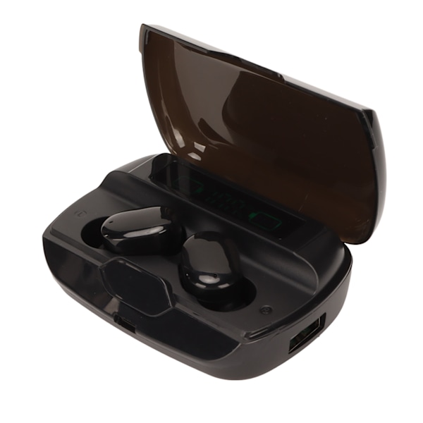 Bone Conduction Åbne Øre Sports Headsets Svedtætte Bluetooth Ørepropper med Støjreducerende Mikrofon til Løb