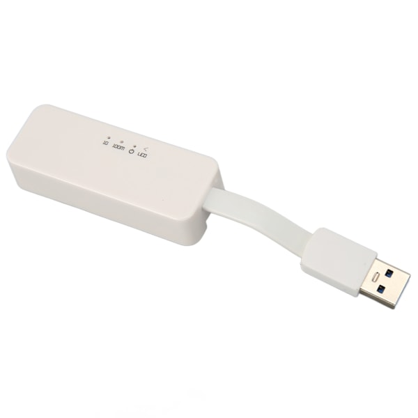 USB 3.0 til Gigabit Ethernet Adapter 10/100/1000Mbps NIC Nettverkskonverter for Windows Bærbare PCer