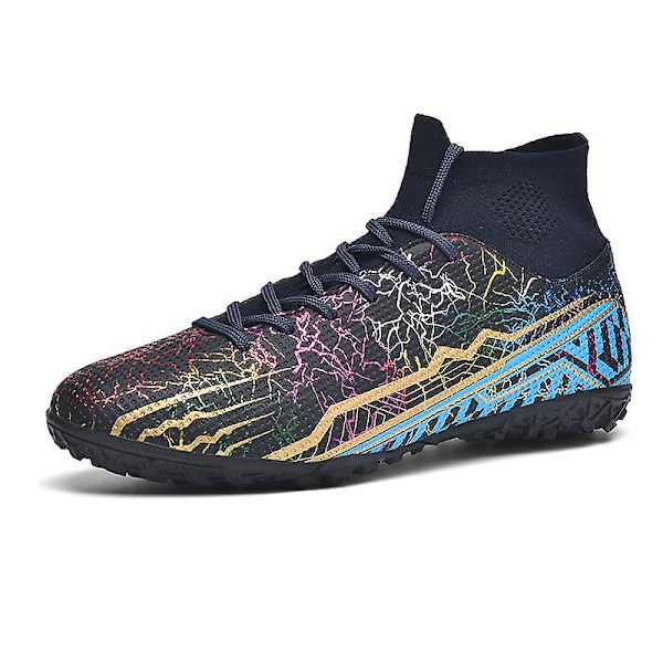 Fotballsko for menn Anti-skli Fotballsko for herre, Grass Fotball Sneakers 2L2311-1 Black 35