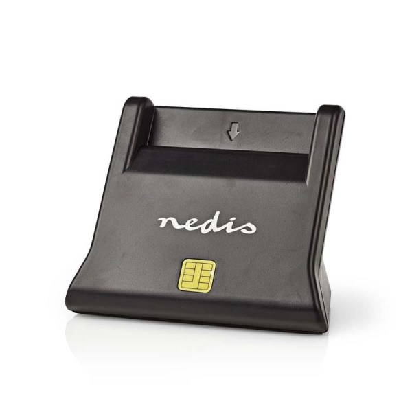 Nedis Smartkortlukija | USB 2.0 | Työpöytämalli | Musta