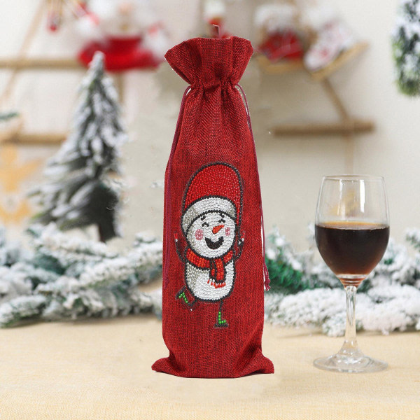 Special Drill Wine Bottle Covers Kit för julbord dec