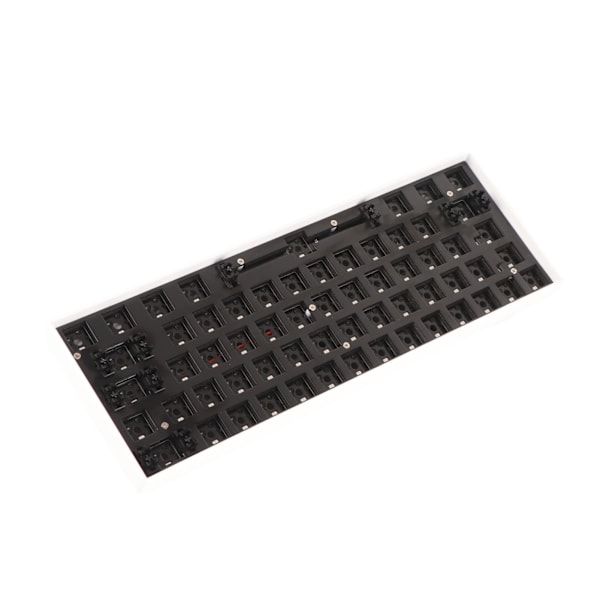 61 Näppäimen Mekaaninen Näppäimistö DIY-sarja Tukee Langatonta 2.4G BT 3.0 5.0 Type C Langallista Modulaarista Mekaanista Peli-näppäimistöä RGB:llä Valkoinen