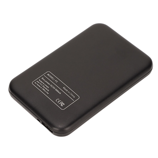 2,5 tuuman kiintolevykotelo SATA - USB 3.0 -sovitin Plug and Play musta tietokoneen ulkoinen HDD-kotelo UASP:lla