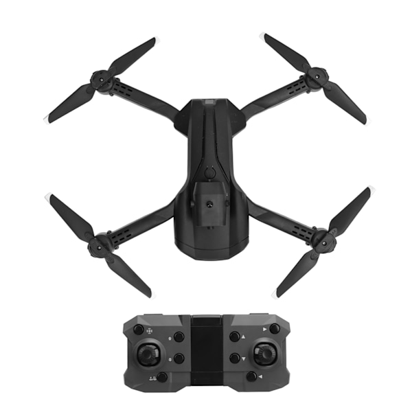 3 Kamera HD Luftfotograferingsdrone med Hindringsutvikling, Optisk Flytposisjonering, Fjernkontroll Quadcopter, Sammenleggbar Drone