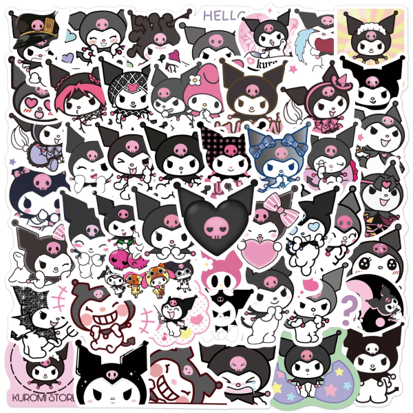 50 klistermærker - Kuromi