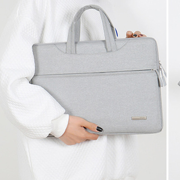 Laptop-skulderveske Kompatibel med 14\" laptop med polyester grey