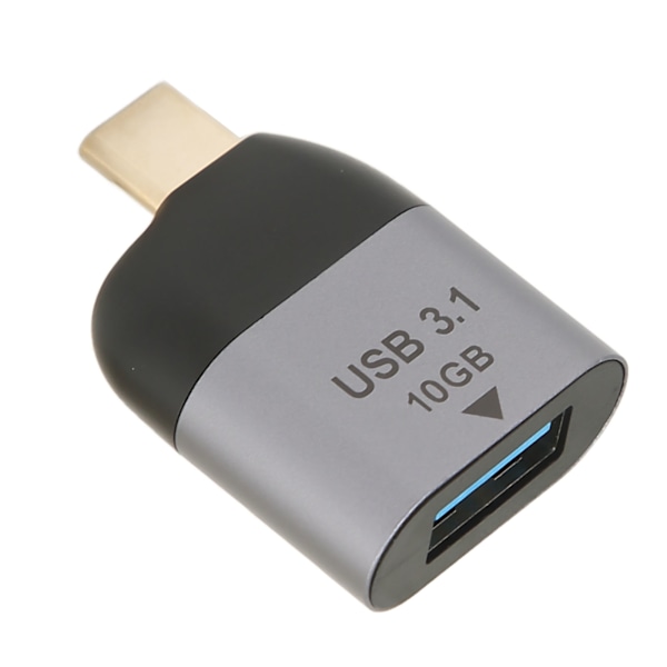 USB 3.1 til Type C Adapter 10Gbps Overføring Aluminiumlegering USB 3.1 Hunn til Hann Adapter for Laptop Skriver