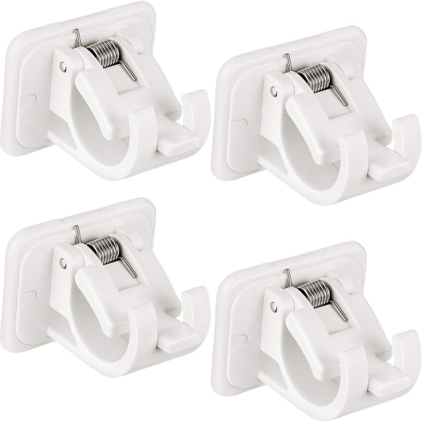 4st No Punch Rod Clamp Curtain Rod Holder