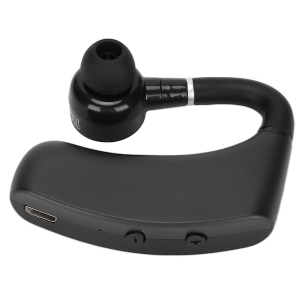 V12 Bluetooth Headset Trådløs Enkelt Hængeøre Håndfri LED Digital Display Hovedtelefon til Forretningskontor Uden Opladningsrum