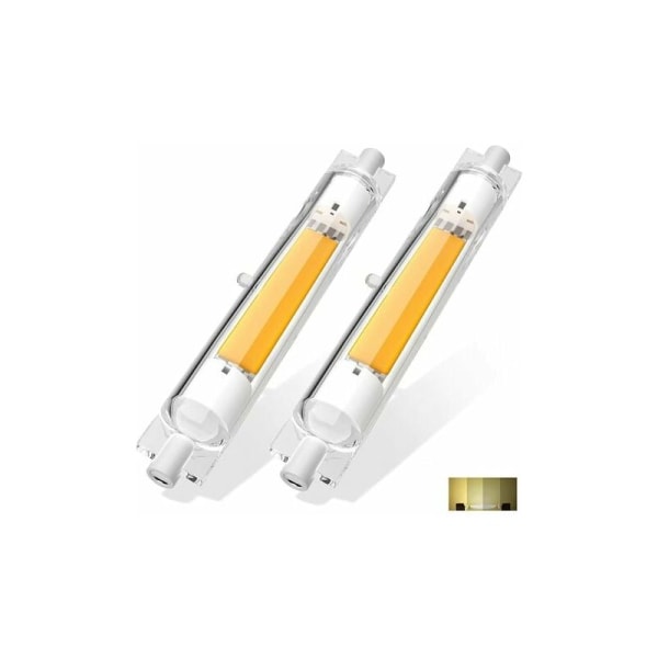 Stykke R7S 118mm LED-pære 20W Dæmpbar Energibesparende COB svarende til J118mm Halogenpære Varm hvid 3000K, Ingen flimmer, DOPA