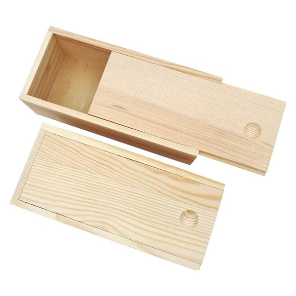 Trälåda Förvaringslåda 14X10X5CMNATURLIG NATURLIG