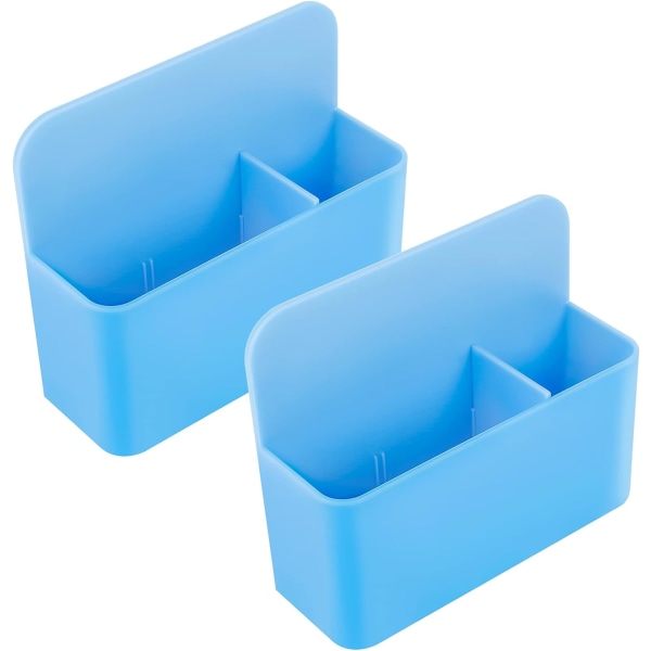 Plastmarkörhållare Skåp Magnetisk whiteboardsuddgummihållare (blå) 2 delar