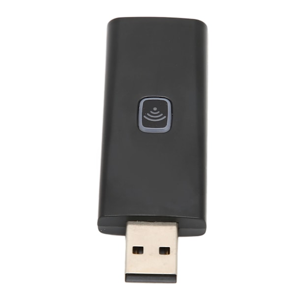 Langaton Bluetooth-ohjainadapteri Plug and Play Kannettava peliohjaimen USB-muunnin Musta PS5:lle Musta