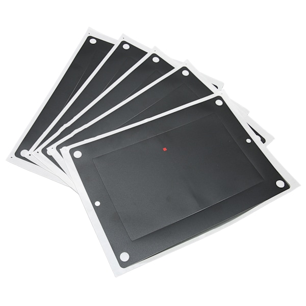 5st 3D-skrivare Självhäftande Packning 241x171mm Dammtät Skydd med Hål för Wanhao D7 för Photon S