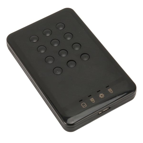 Krypteret harddisk kabinet 2.5 tommer USB3.0 SATA Adgangskode Hardware Krypteret Bærbart Eksternt Harddisk Kabinet