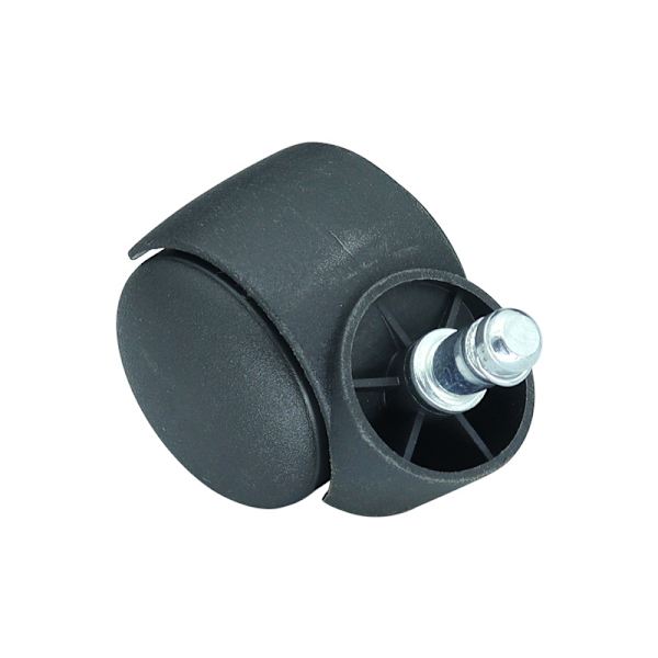 Twin Wheel Rotate Caster - Roller för kontorsstol (4st)