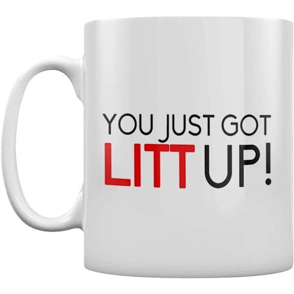 You Just Got Litt Up kaffekop hvid