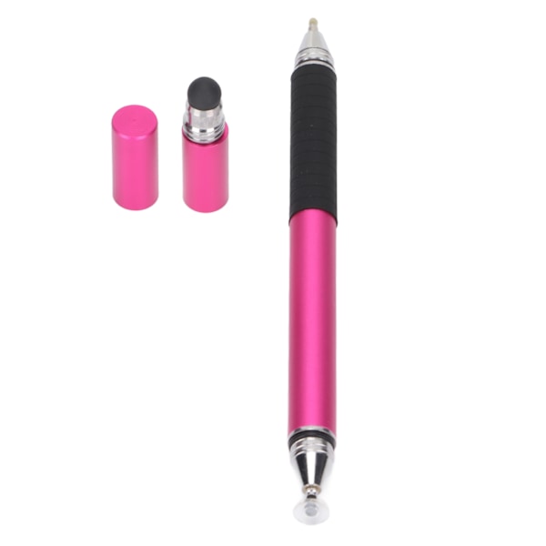 Stylus Penn 2 Funksjoner Kompakt Bærbar Stabil Pålitelig Berøringspenner for IOS Nettbrett for Kindle for GalaxyRød
