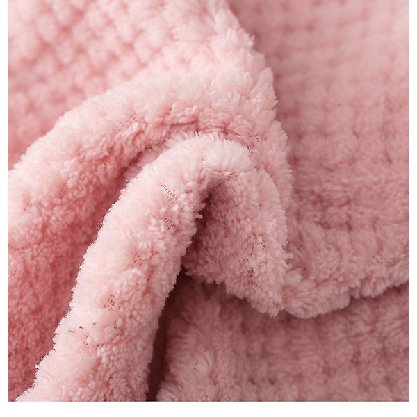 Coral Fleece badeværelsesprodukter, bløde håndklæder, absorberende klude, klude og køkkenudstyr 1 stk