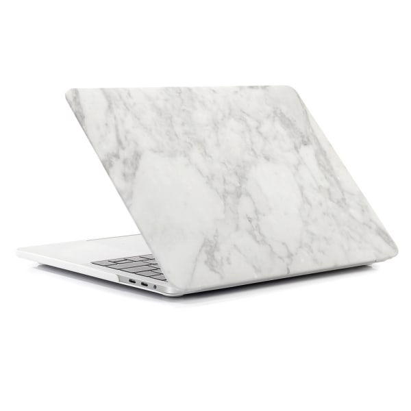 MacBook Pro 13 tuumaa 2016-2019 kova muovikuori - marmoria white